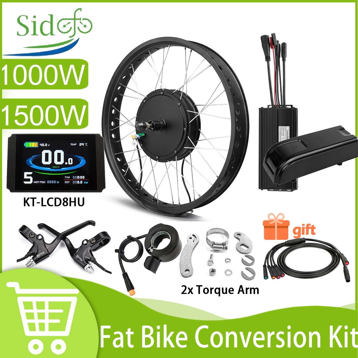 Fat Electric Bike 48V 1500W 10 - Fat Tire Electric Bike Conversion Kit 1500W review and price