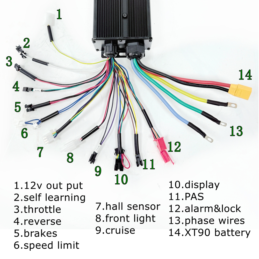 NBpower 170/190mm Dropout 48-7 - 5000W Hub Motor Kit 72V review and price