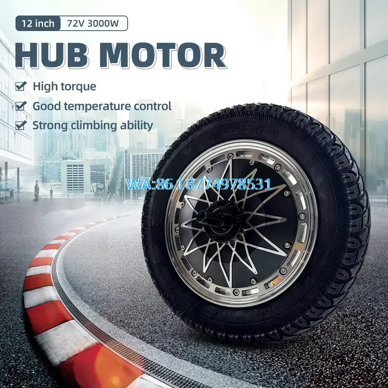Wmwmnu for 12 Inch Bldc Hub Mo - 5000W Hub Motor Kit 72V review and price